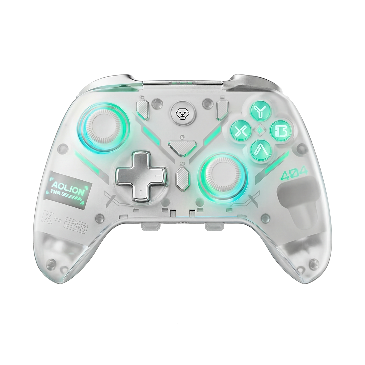 AOLION K20 Wireless Controller with Charging Dock for PC, Switch