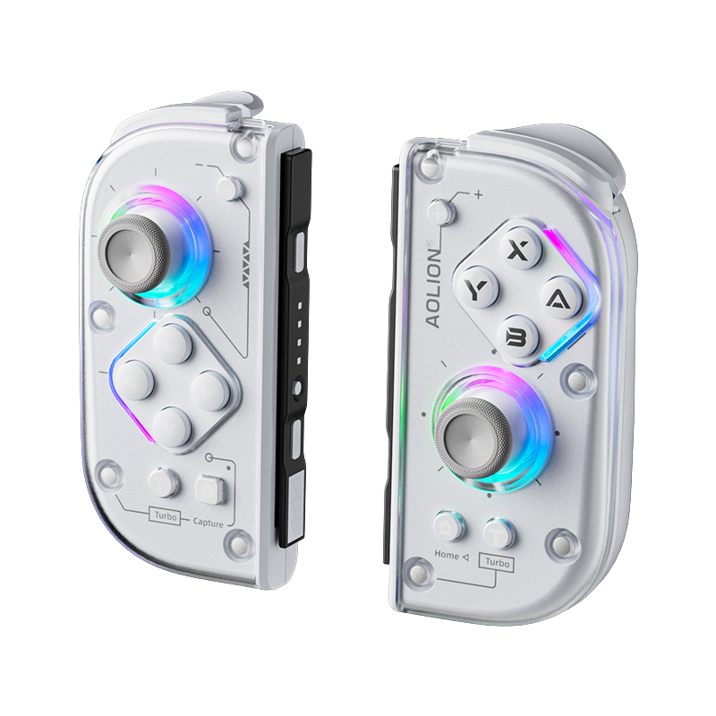 AOLION J20 Detachable Wireless RGB Game Controller for Switch