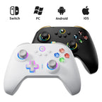 AOLION N10 Wireless Bluetooth Controller, Ergonomic Hall Effect Stick Gamepad, Compatible with PC, Steam, Switch, Accessories for Gamers