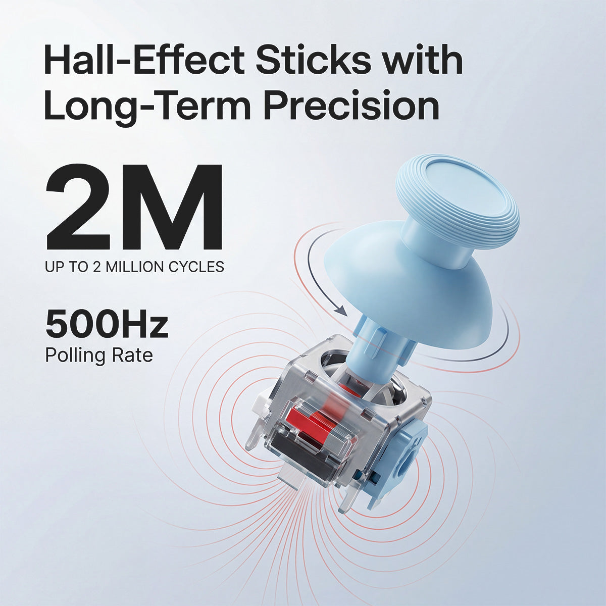 AOLION ROCOCO Lightweight Wireless Controller for Switch, PC & Mobile