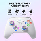 AOLION N10 Wireless Bluetooth Controller, Ergonomic Hall Effect Stick Gamepad, Compatible with PC, Steam, Switch, Accessories for Gamers