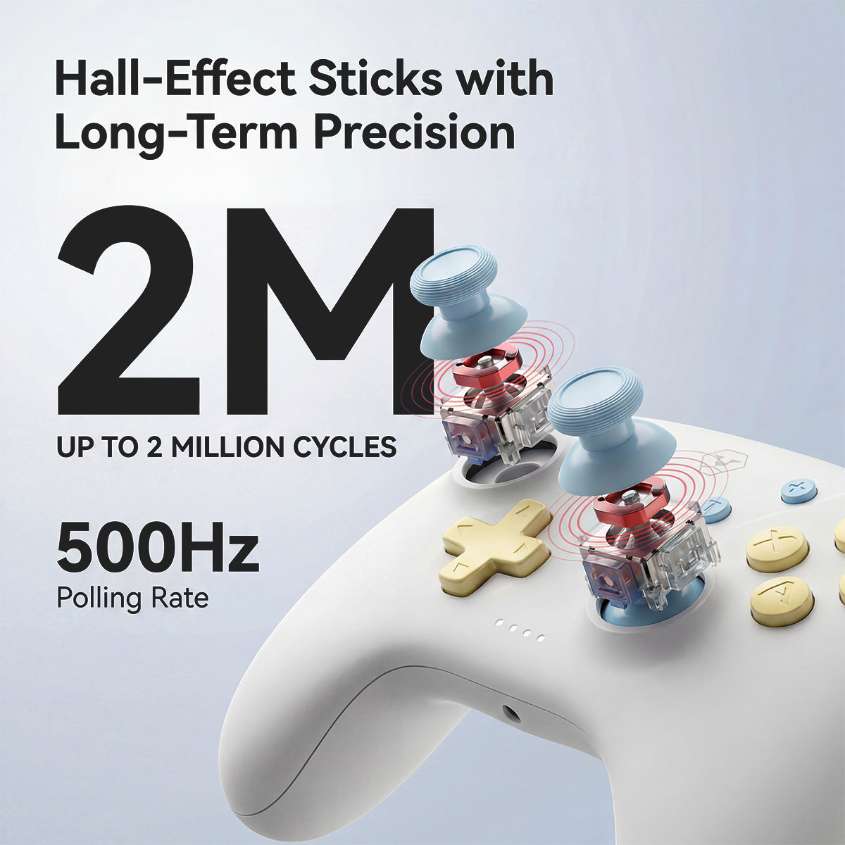 AOLION ROCOCO Light weight Wireless Controller for Switch, PC & Mobile
