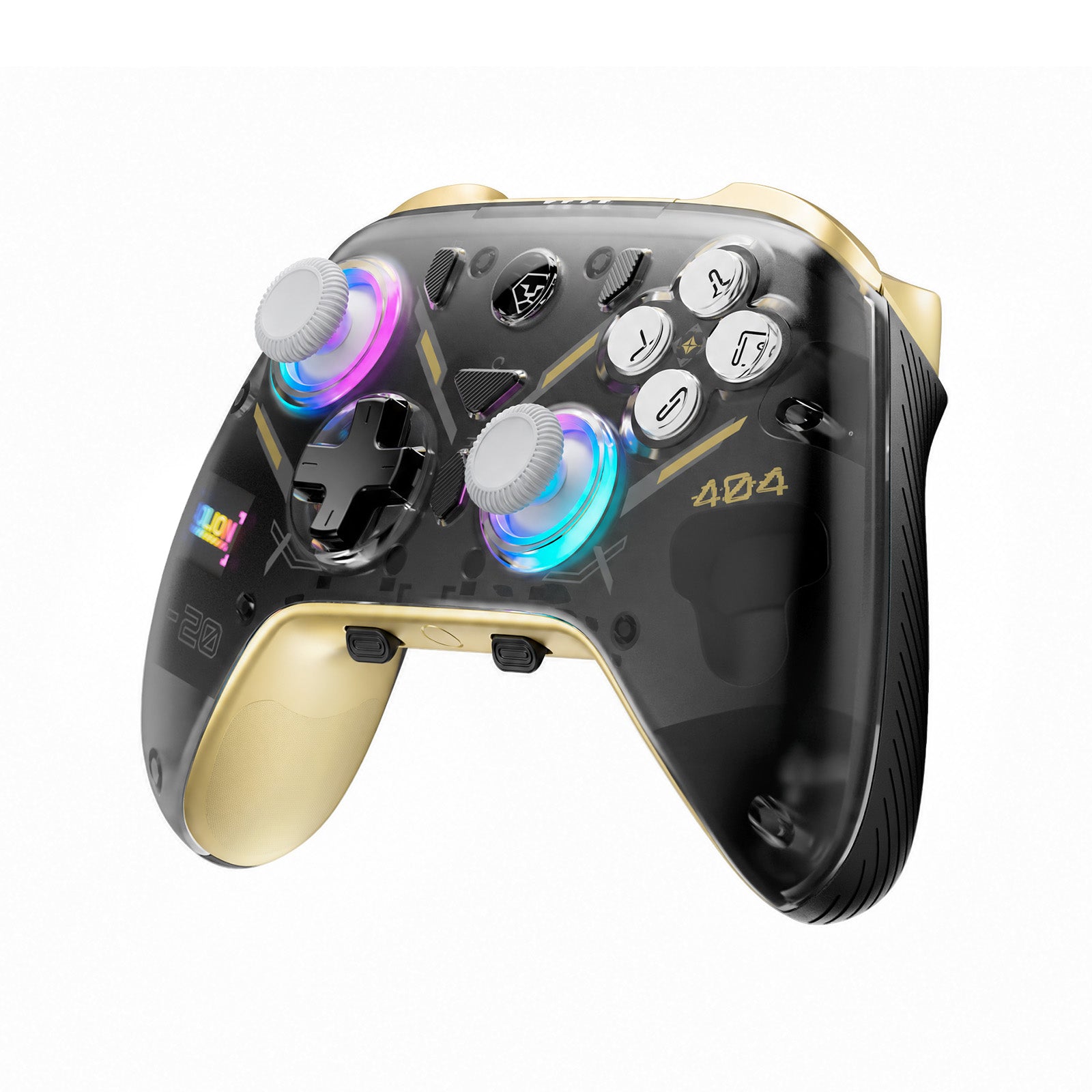 AOLION K20 Wireless Controller with Charging Dock for PC, Switch & Mobile
