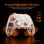 AOLION K20 TMR Wireless Controller with Charging Dock for PC, Switch & Mobile