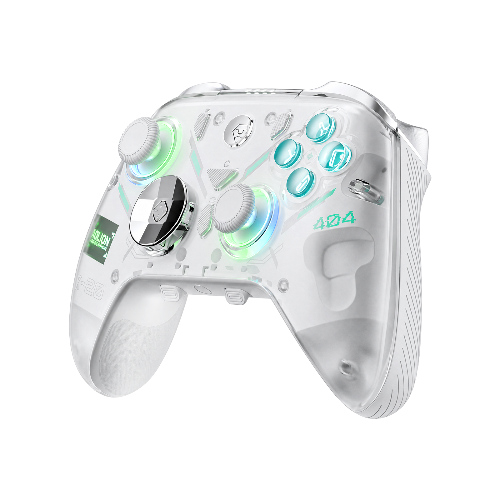 AOLION K20 Wireless Controller with Charging Dock for PC, Switch & Mobile