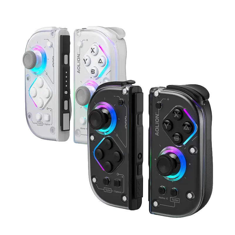 AOLION J20 Detachable Wireless RGB Game Controller for Switch