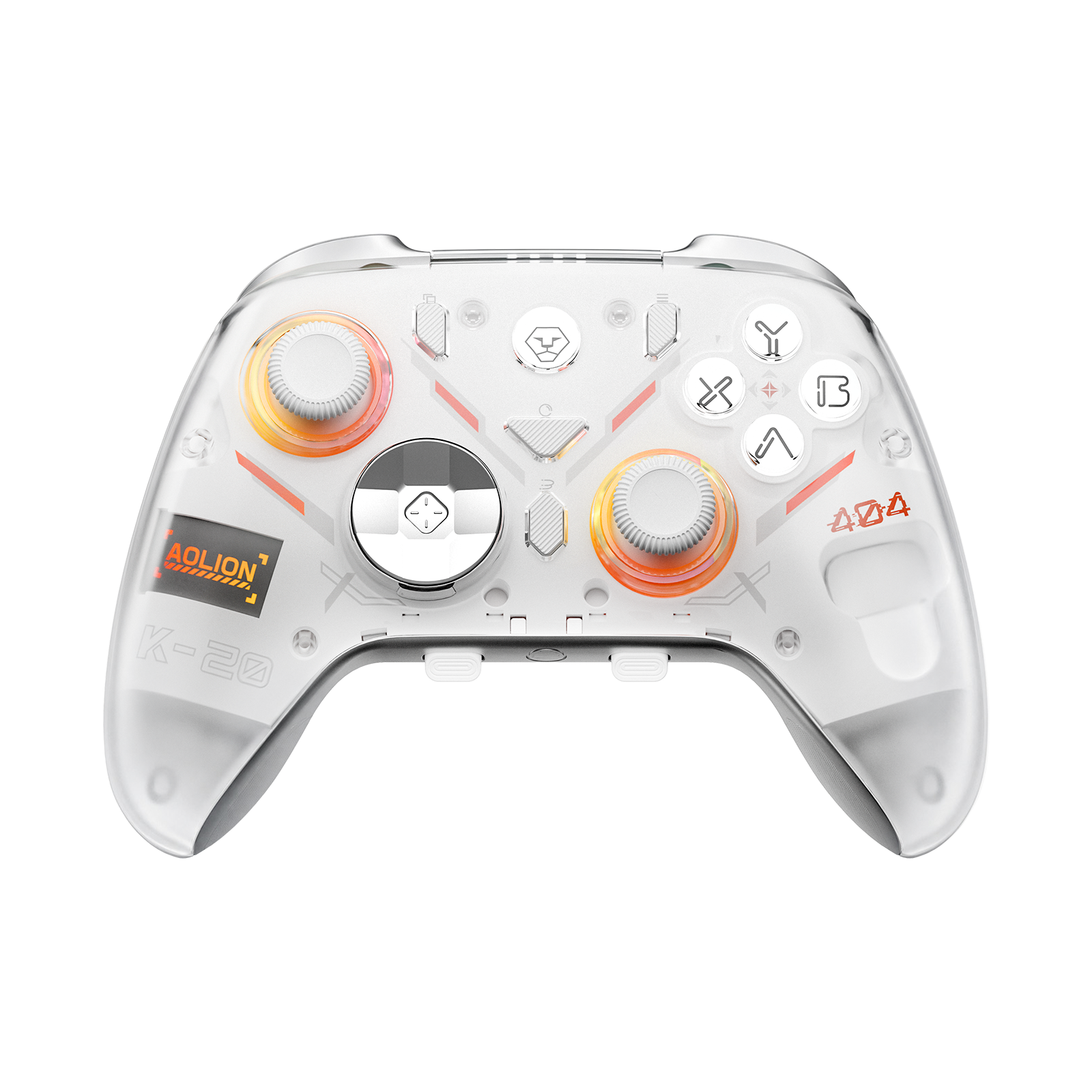 AOLION K20 TMR Wireless Controller with Charging Dock for PC, Switch & Mobile