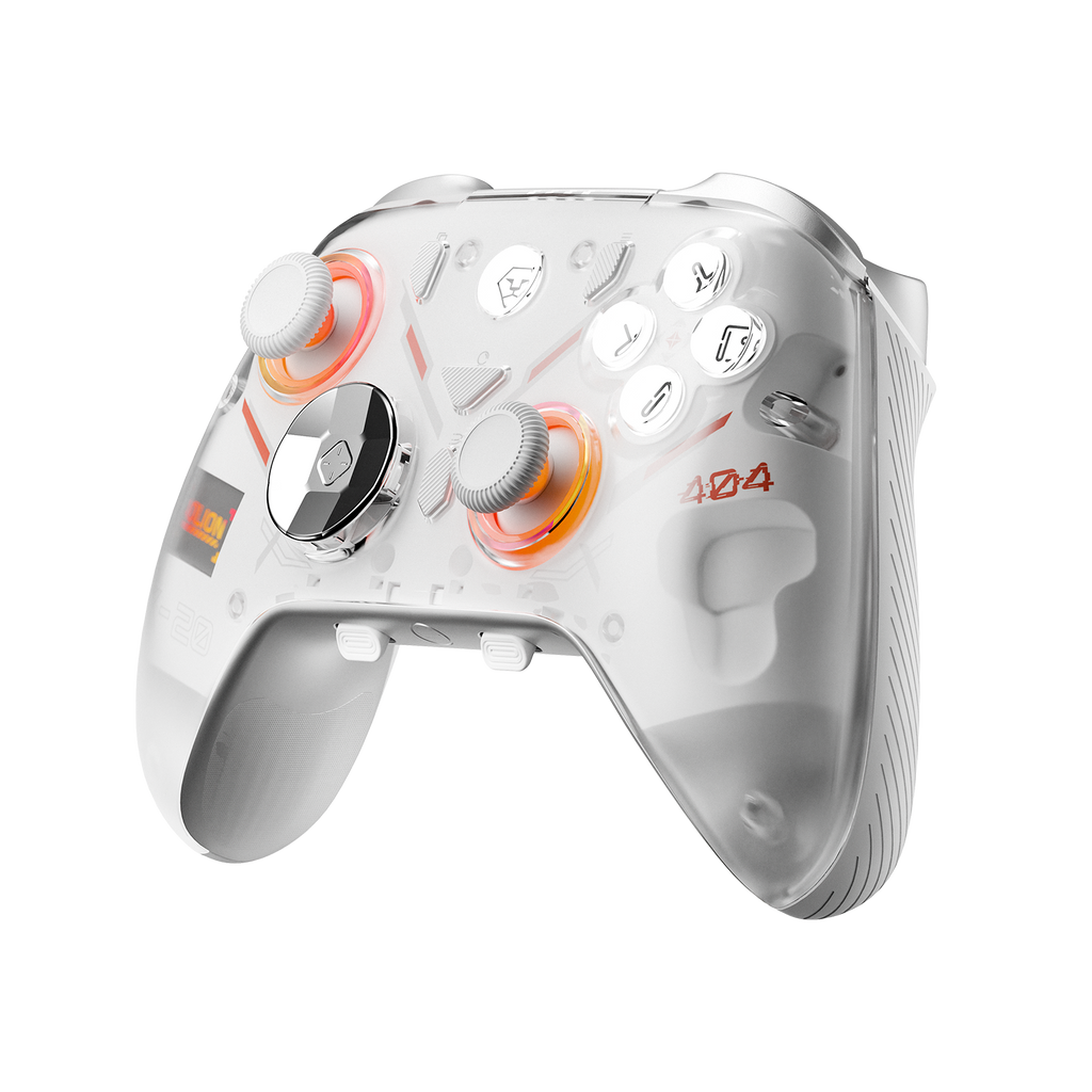 AOLION K20 TMR Wireless Controller with Charging Dock for PC, Switch & Mobile
