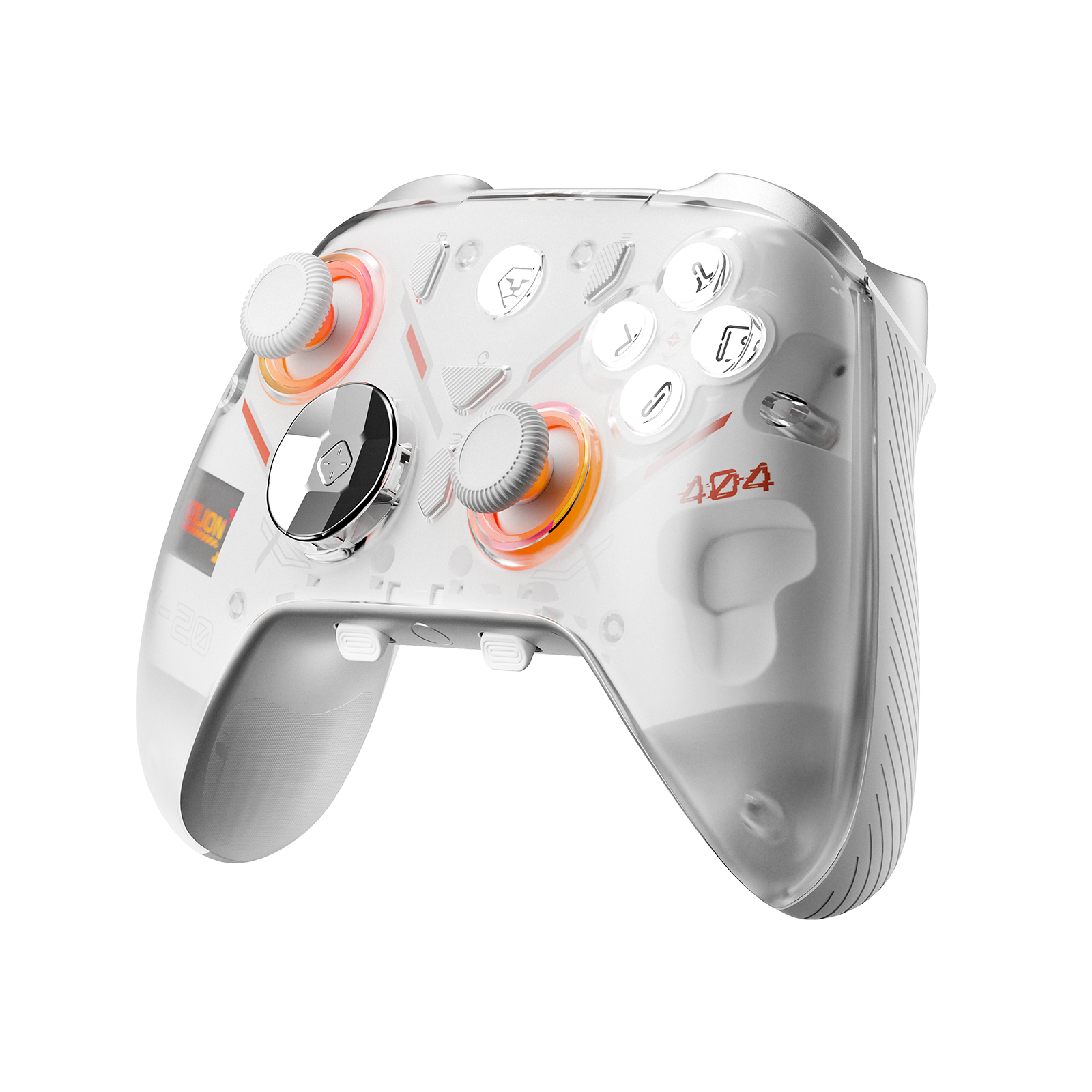 AOLION K20 TMR Wireless Controller with Charging Dock for PC, Switch & Mobile