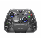 AOLION K30 TMR Wireless Controller with Charging Dock for PC, Switch & Mobile
