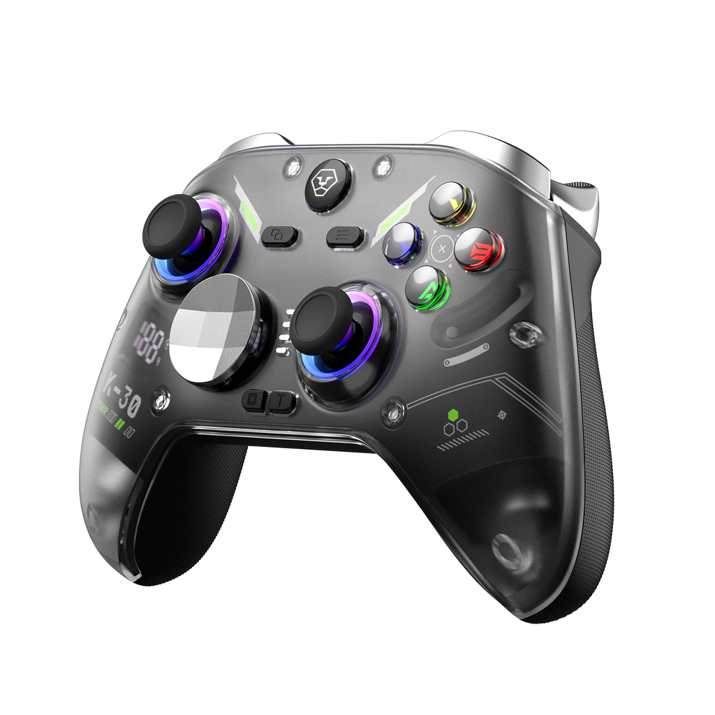 AOLION K30 TMR Wireless Controller with Charging Dock for PC, Switch & Mobile