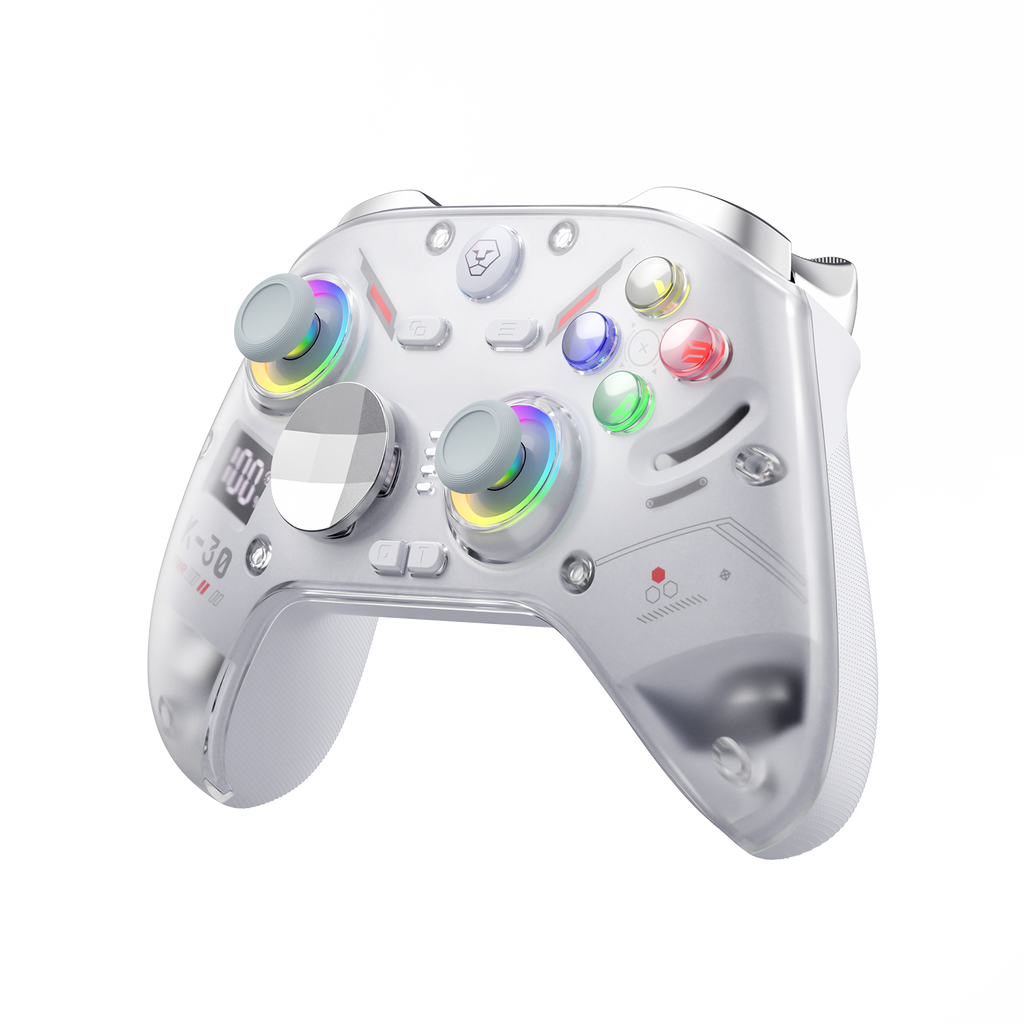 AOLION K30 TMR Wireless Controller with Charging Dock for PC, Switch & Mobile