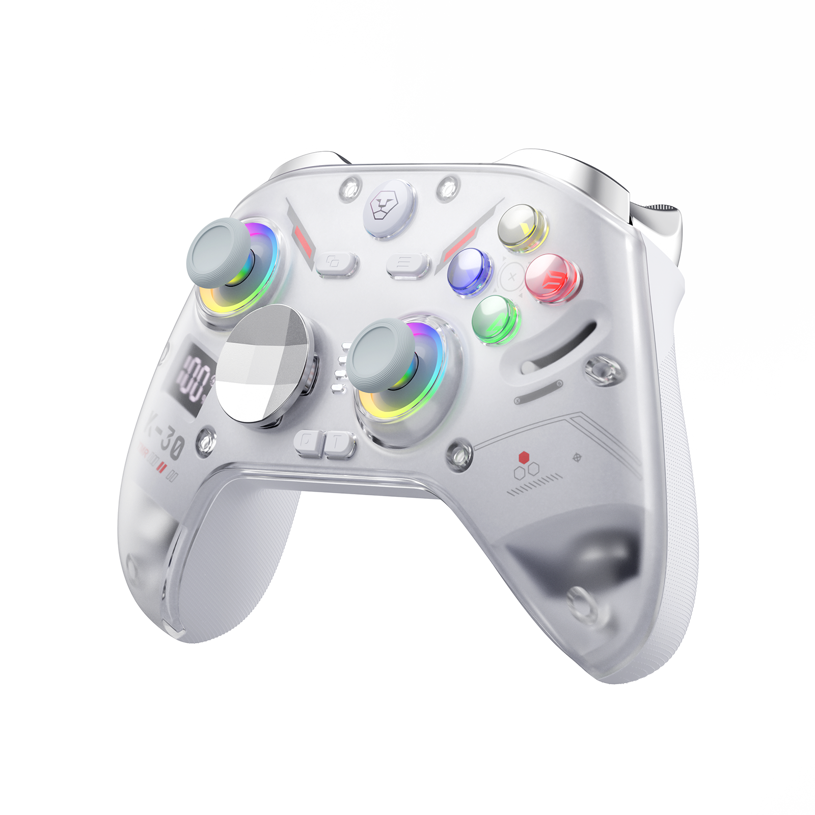 AOLION K30 TMR Wireless Controller with Charging Dock for PC, Switch & Mobile