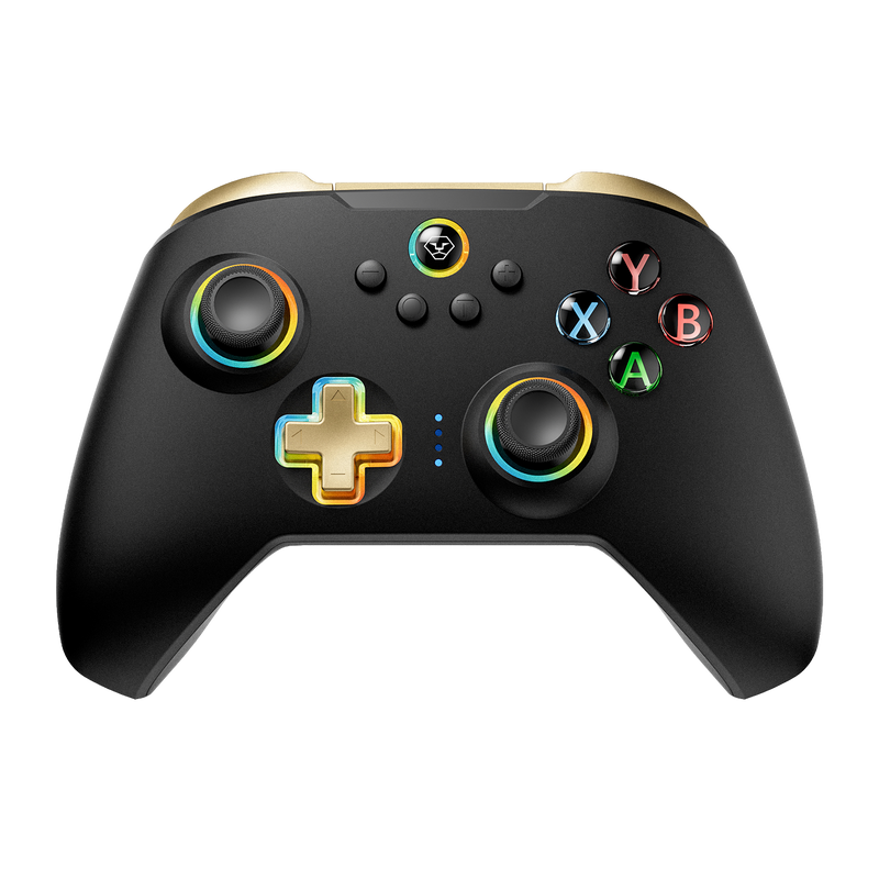 AOLION N10 Wireless Bluetooth Controller, Ergonomic Hall Effect Stick Gamepad, Compatible with PC, Steam, Switch, Accessories for Gamers