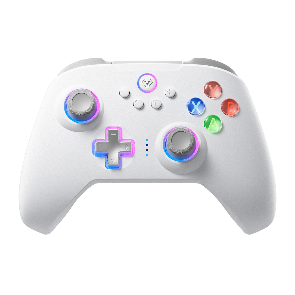 AOLION N10 Wireless Bluetooth Controller, Ergonomic Hall Effect Stick Gamepad, Compatible with PC, Steam, Switch, Accessories for Gamers