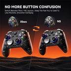AOLION K30 TMR Wireless Controller with Charging Dock for PC, Switch & Mobile