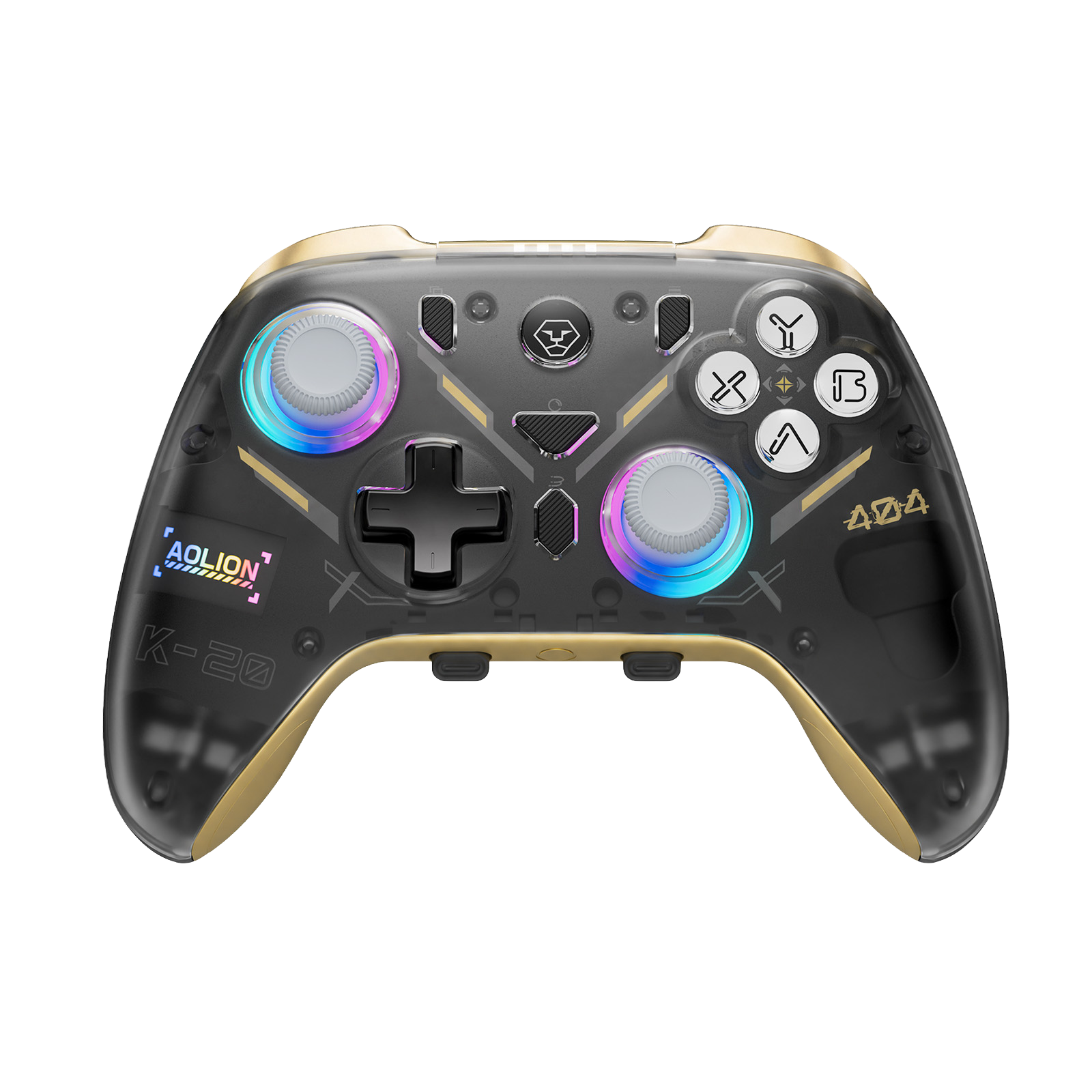 AOLION K20 Wireless Controller with Charging Dock for PC, Switch & Mobile