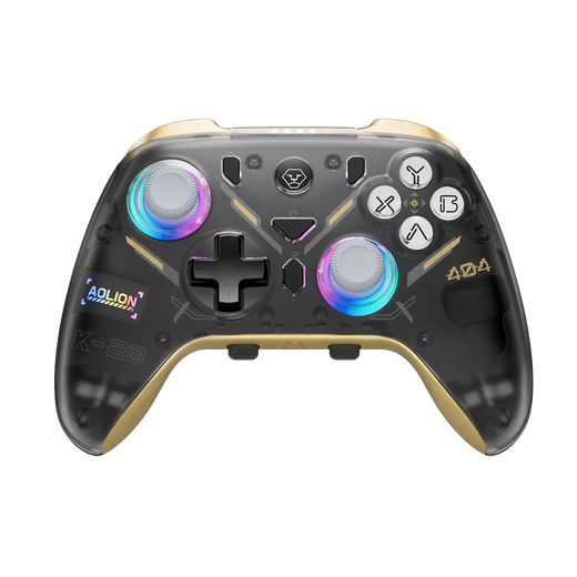 AOLION K20 Wireless Controller with Charging Dock for PC Switch & Mobile