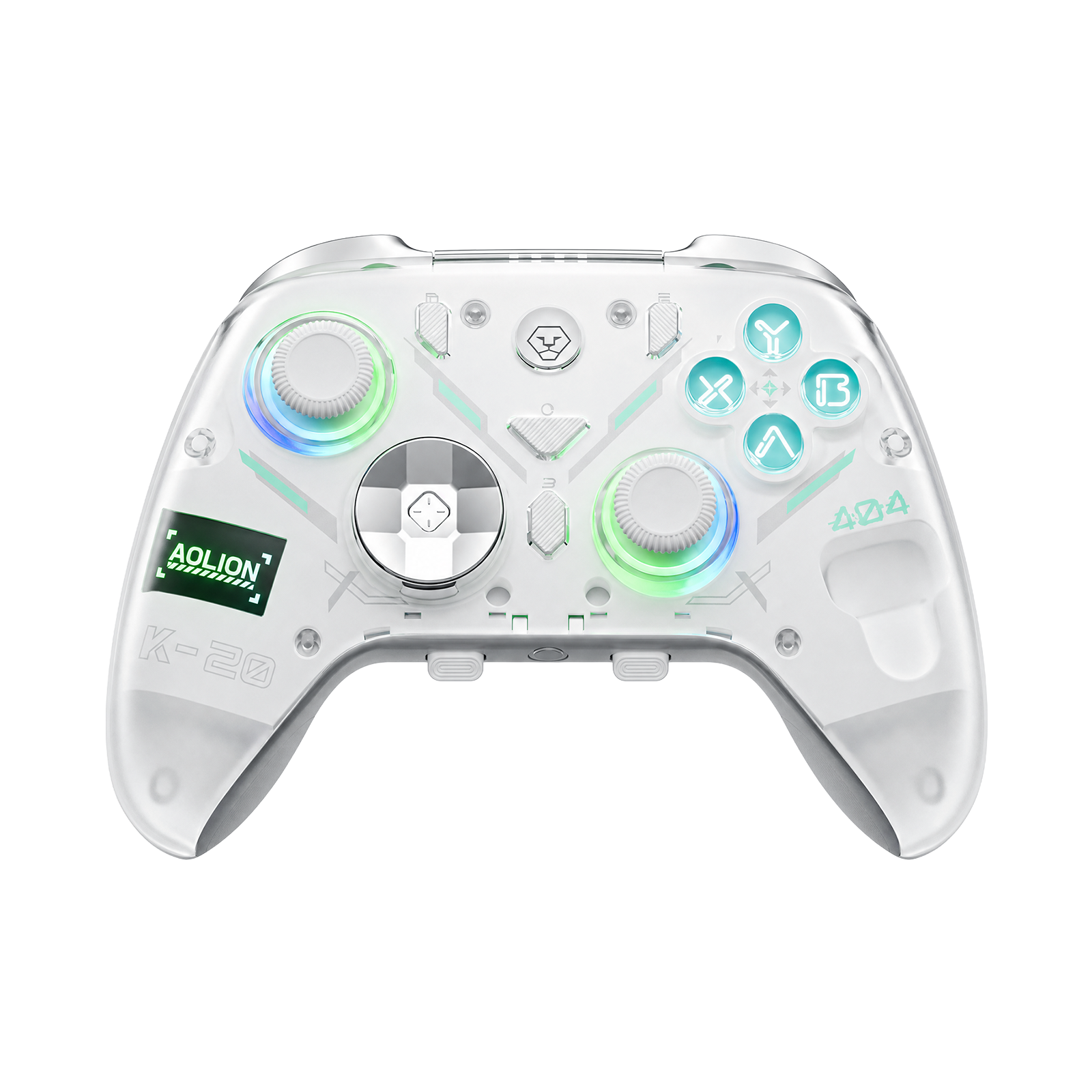 AOLION K20 Wireless Controller with Charging Dock for PC, Switch & Mobile